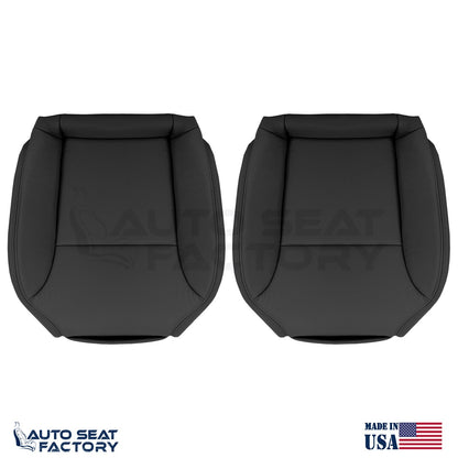 Replacement Bottom Black Vinyl Seat Covers Fit 2004 - 2009 Saab 9-3 CONVERTIBLE - OEM-Style Replacement Seat Cover