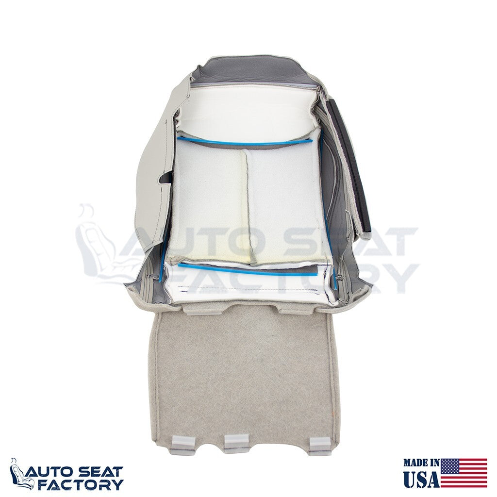 2009 - 2013 Fits Infiniti G37 CONVERTIBLE Bottom Gray Vinyl Seat Covers, Perf. - OEM-Style Replacement Seat Cover