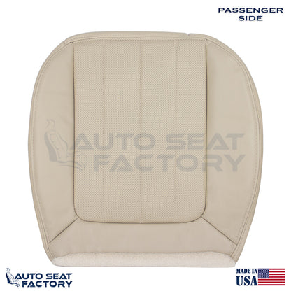2003 - 2006 Fits Lincoln LS PASSENGER Bottom Leather Seat Covers, Perforated - OEM-Style Replacement Seat Cover