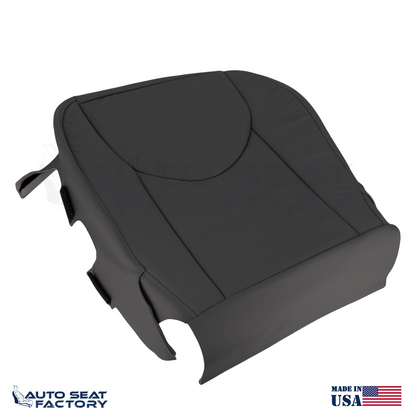 2006 - 2012 Fits Toyota RAV4 Lower Left & Right Black Vinyl Seat Covers, Perf. - OEM-Style Replacement Seat Cover