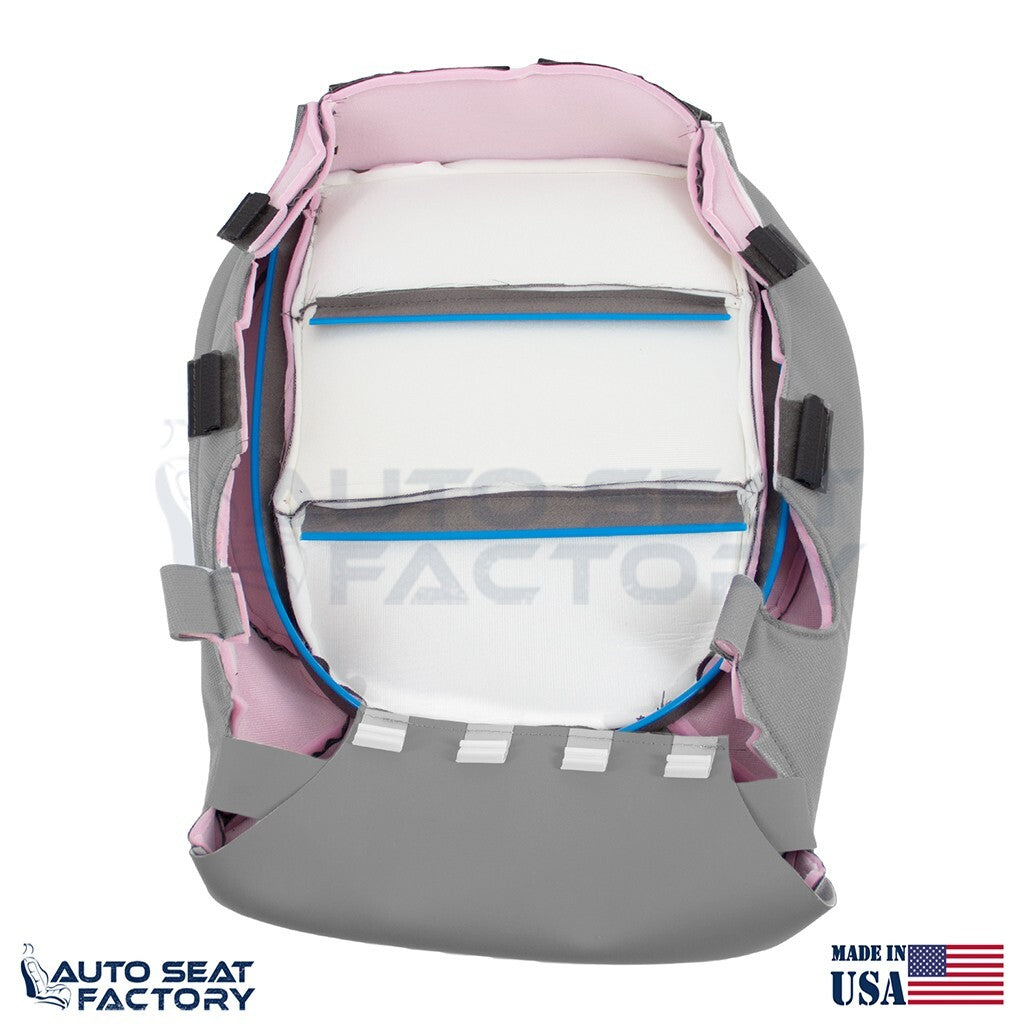 2019 - 2022 Chevy Silverado/ GMC Sierra Driver Bottom Gray Cloth Seat Cover - OEM-Style Replacement Seat Cover