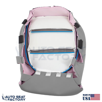 2019 - 2022 Chevy Silverado/ GMC Sierra Driver Bottom Gray Cloth Seat Cover - OEM-Style Replacement Seat Cover