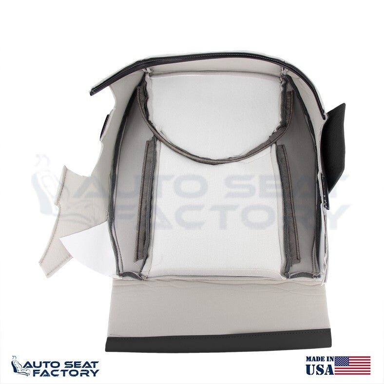 2006 - 2012 Fits Toyota RAV4 SOLID PASSENGER Side Bottom Black Vinyl Seat Cover - OEM-Style Replacement Seat Cover