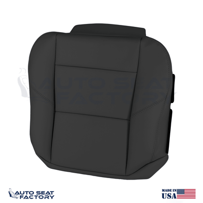 Fits 2007 - 2010 Volvo C70 PASSENGER Side Top & Bottom Black Vinyl Seat Covers - OEM-Style Replacement Seat Cover