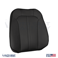 2011 -2015 Lincoln MKX Perforated PASSENGER Top Black Vinyl Seat Cover - OEM-Style Replacement Seat Cover