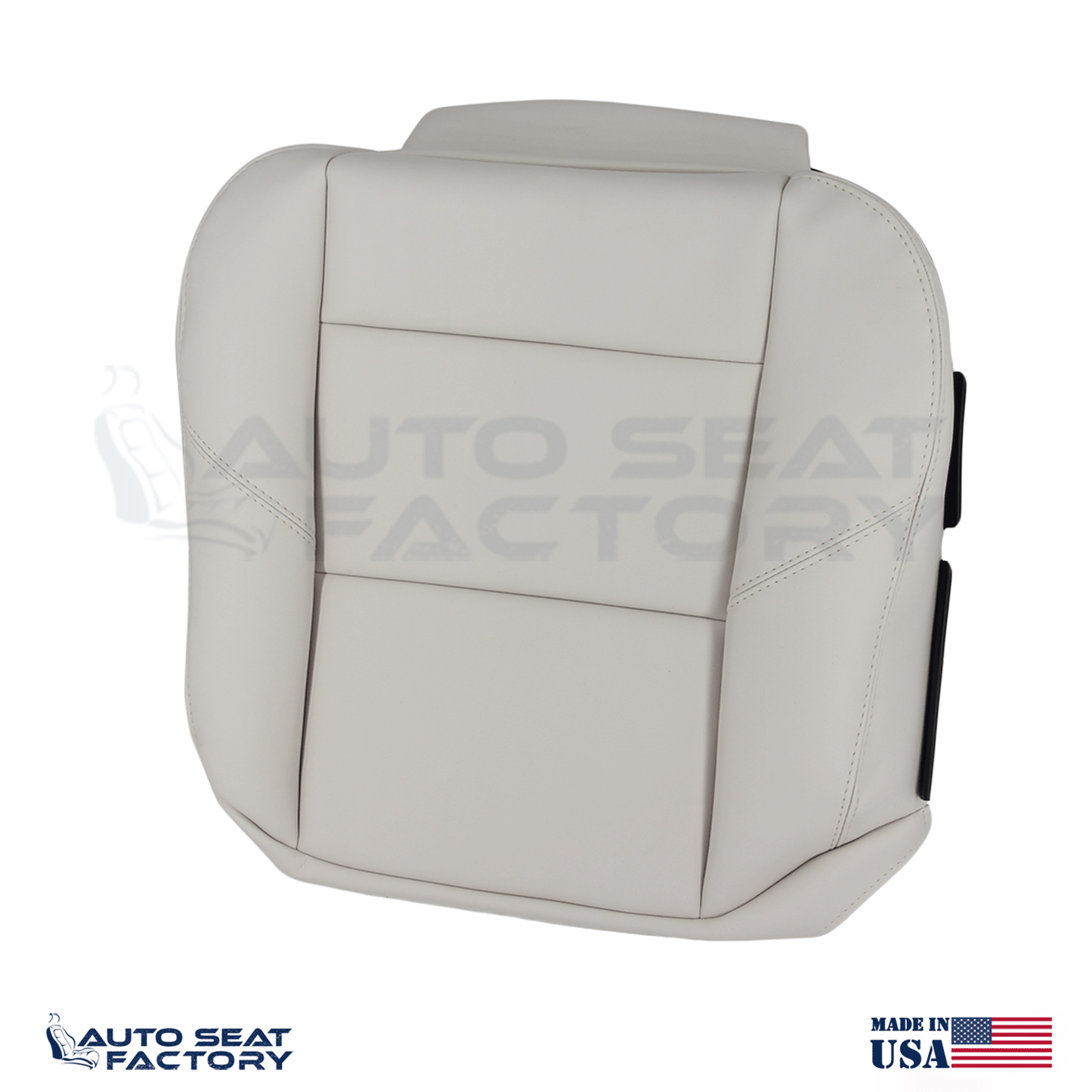 Fits 2007 - 2010 Volvo C70 Left & Right Top & Bottom Cream Vinyl Seat Covers - OEM-Style Replacement Seat Cover