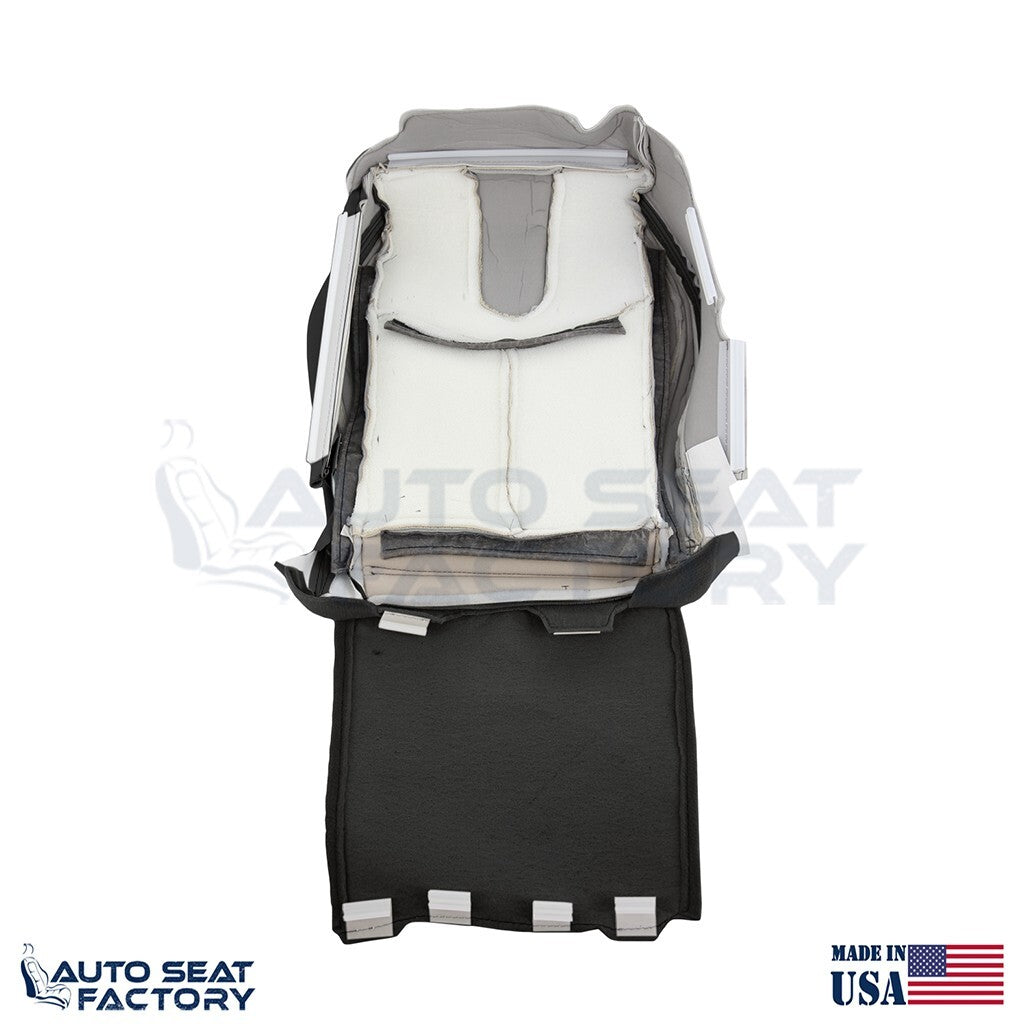 2009 - 2013 Fits Infiniti G37 CONVERTIBLE Bottom Black Vinyl Seat Cover, Perf. - OEM-Style Replacement Seat Cover