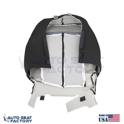 Fits 2010 - 2013 Buick LaCrosse RIGHT Top & Bottom Blk Vinyl Seat Covers, Perf. - OEM-Style Replacement Seat Cover