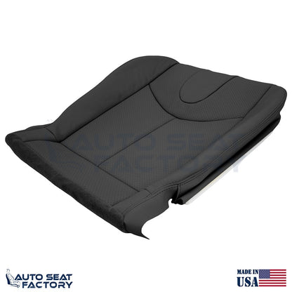 2009 - 2013 Fits Infiniti G37 Coupe Front Black Vinyl Seat Covers, Perf. 4PCS - OEM-Style Replacement Seat Cover