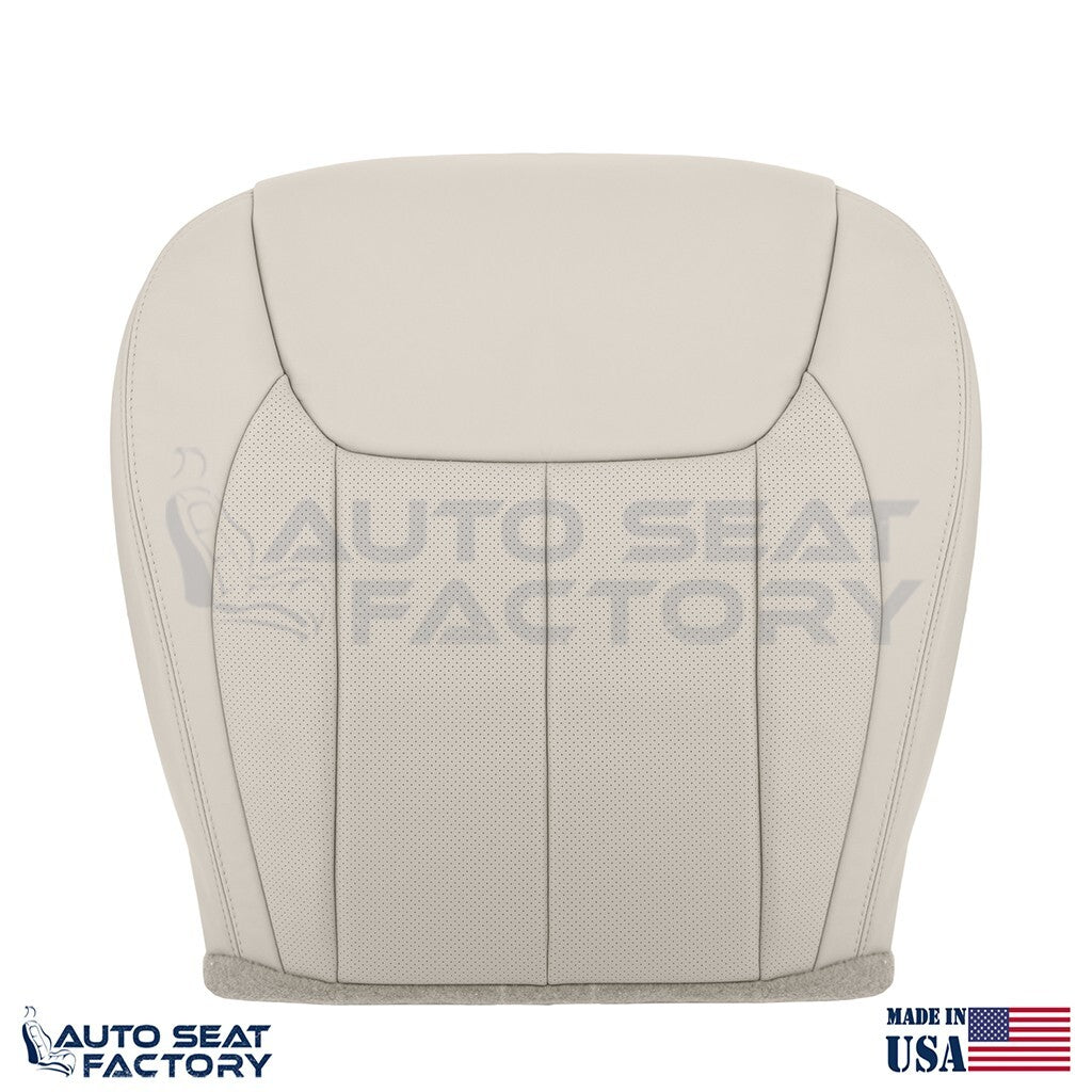 Fits 2006 - 2011 Cadillac DTS Driver Bottom Shale Vinyl Seat Cover, Perforated - OEM-Style Replacement Seat Cover