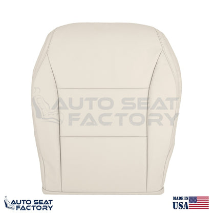 Fit 2014 2015 Mercedes Benz CLA 250 Left & Right Bottom Beige Vinyl Seat Covers - OEM-Style Replacement Seat Cover