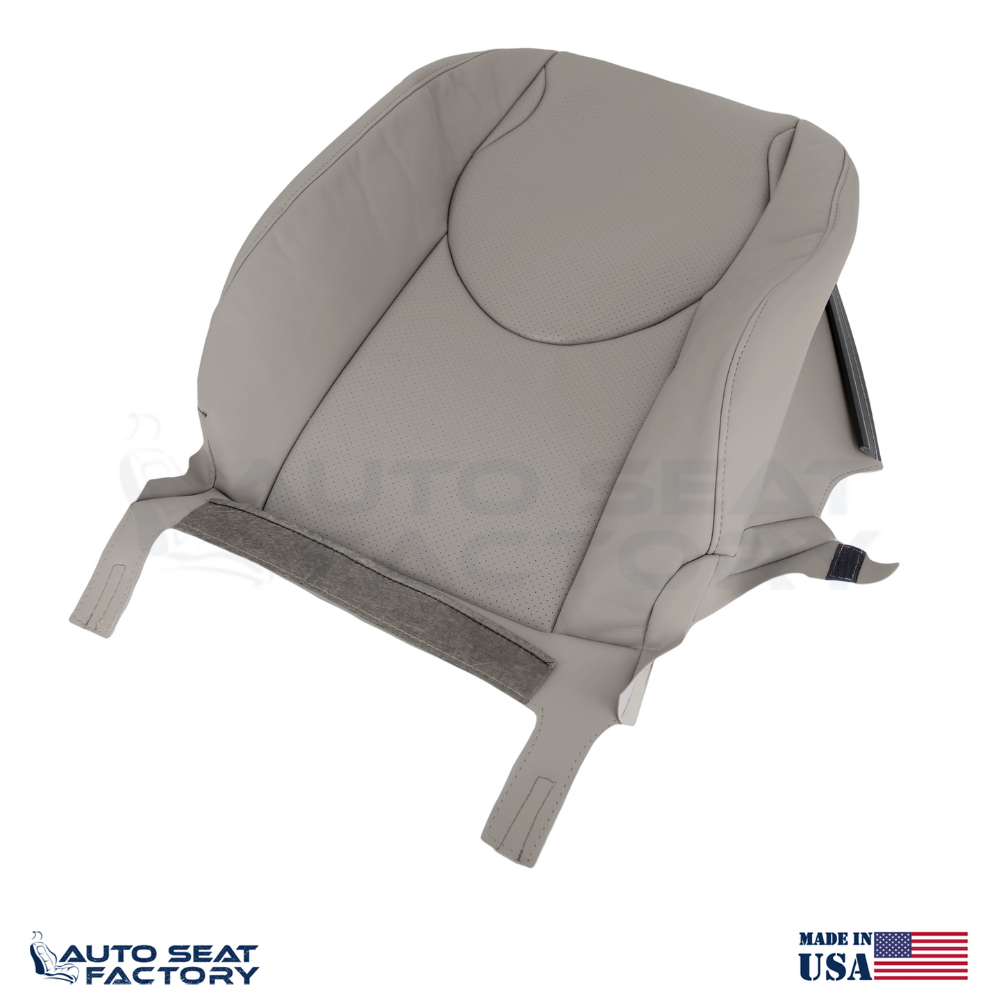 2006 - 2008 Fits Toyota RAV4 Perforated LEFT &RIGHT Taupe Vinyl Seat Covers 4PCS - OEM-Style Replacement Seat Cover