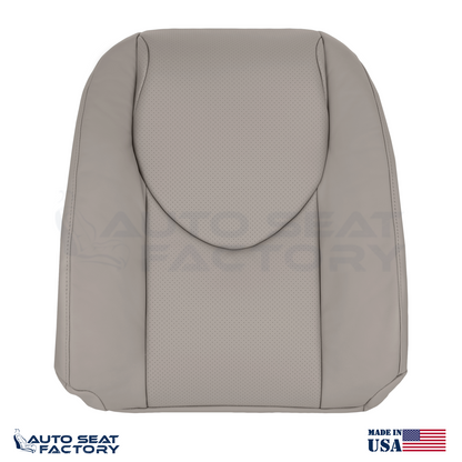 2006 - 2008 Fits Toyota RAV4 Front Left Right Taupe Leather Seat Covers, Perf. - OEM-Style Replacement Seat Cover