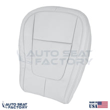 2009 - 2015 Fits Jaguar XF X2 Driver Bottom Gray Leather Seat Cover, Perforated - OEM-Style Replacement Seat Cover