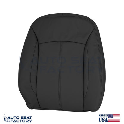 Fits 2010 -2013 Buick LaCrosse RIGHT Top & Bottom Blk Leather Seat Covers, Perf - OEM-Style Replacement Seat Cover