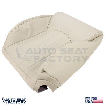 2014 - 2017 Fits Infiniti QX50 Driver & Passenger Top Wheat Vinyl Seat Covers - OEM-Style Replacement Seat Cover