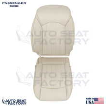 2014 - 2017 Fits Infiniti QX50 PASSENGER Top & Bottom Wheat Vinyl Seat Covers - OEM-Style Replacement Seat Cover