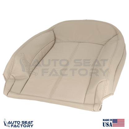 Fits 2010 - 2013 Buick LaCrosse RIGHT Top & Bottom Tan Vinyl Seat Covers, Perf. - OEM-Style Replacement Seat Cover