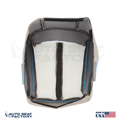 2011 -2015 Lincoln MKX Perf Left & Right Bottom Med Light Stone Vinyl Seat Cover - OEM-Style Replacement Seat Cover