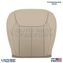Fits 2006 - 2011 Cadillac DTS PASSENGER Bottom Cashmere Vinyl Seat Cover, Perf. - OEM-Style Replacement Seat Cover