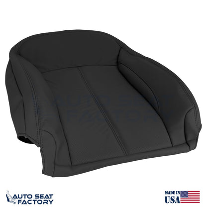 Fits 2010 -2013 Buick LaCrosse RIGHT Top & Bottom Blk Leather Seat Covers, Perf - OEM-Style Replacement Seat Cover
