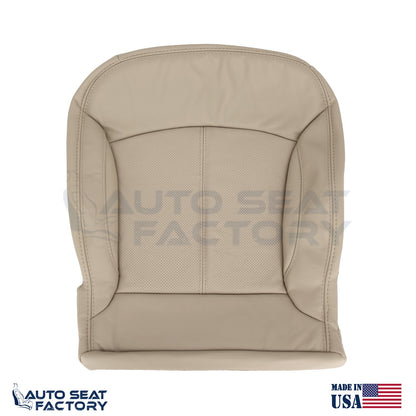 Fits 2010 - 2013 Buick LaCrosse RIGHT Top & Bottom Tan Vinyl Seat Covers, Perf. - OEM-Style Replacement Seat Cover