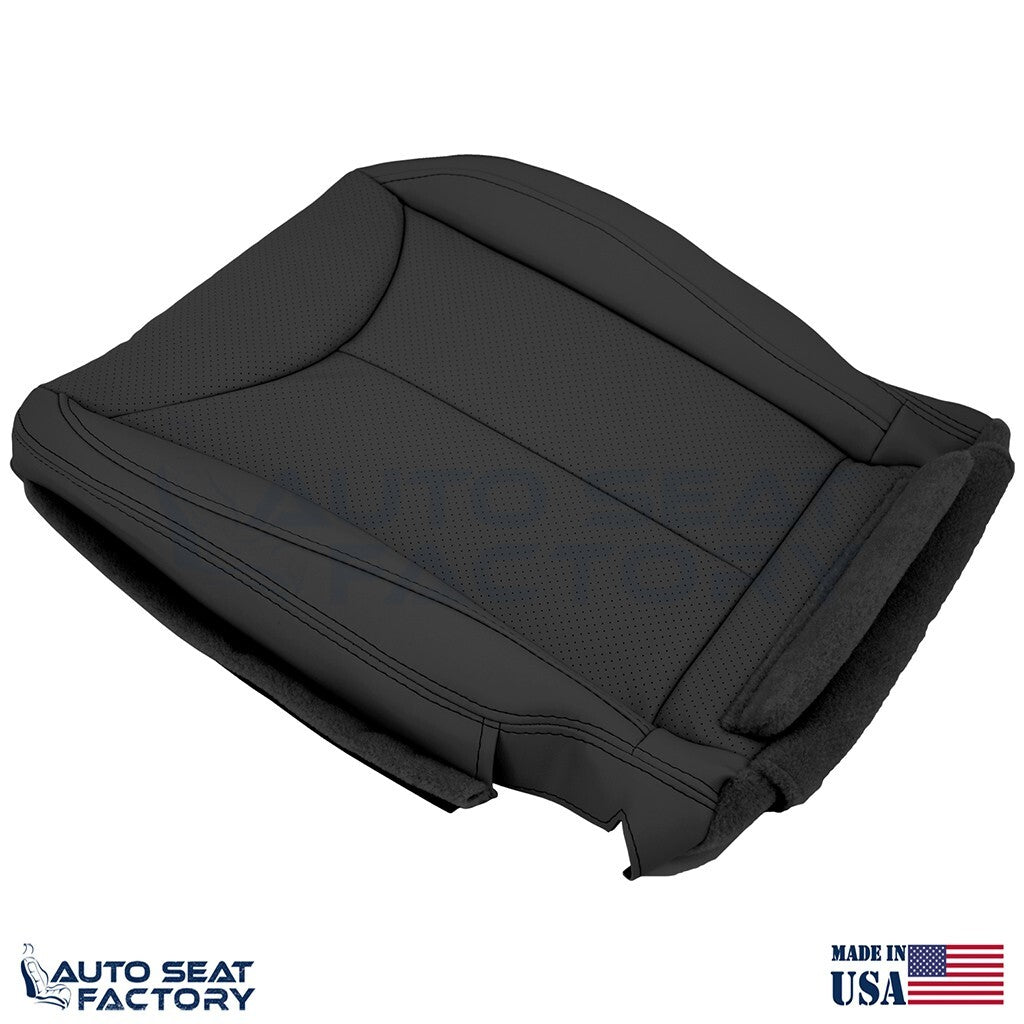 2009 - 2013 Fits Infiniti G37 CONVERTIBLE Lower RIGHT Black VL Seat Cover, Perf. - OEM-Style Replacement Seat Cover