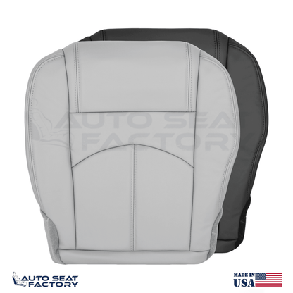 Fits 2013 -2017 GMC Acadia PASSENGER Bottom Solid Replacement Leather Seat Cover - OEM-Style Replacement Seat Cover