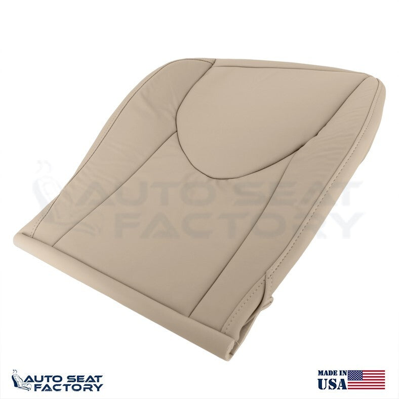 2009 - 2012 Fits Toyota RAV4 SOLID Driver Bottom BEIGE Vinyl Seat Cover - OEM-Style Replacement Seat Cover