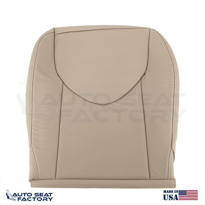 2009 - 2012 Fits Toyota RAV4 SOLID Left & Right Bottom BEIGE Vinyl Seat Covers - OEM-Style Replacement Seat Cover