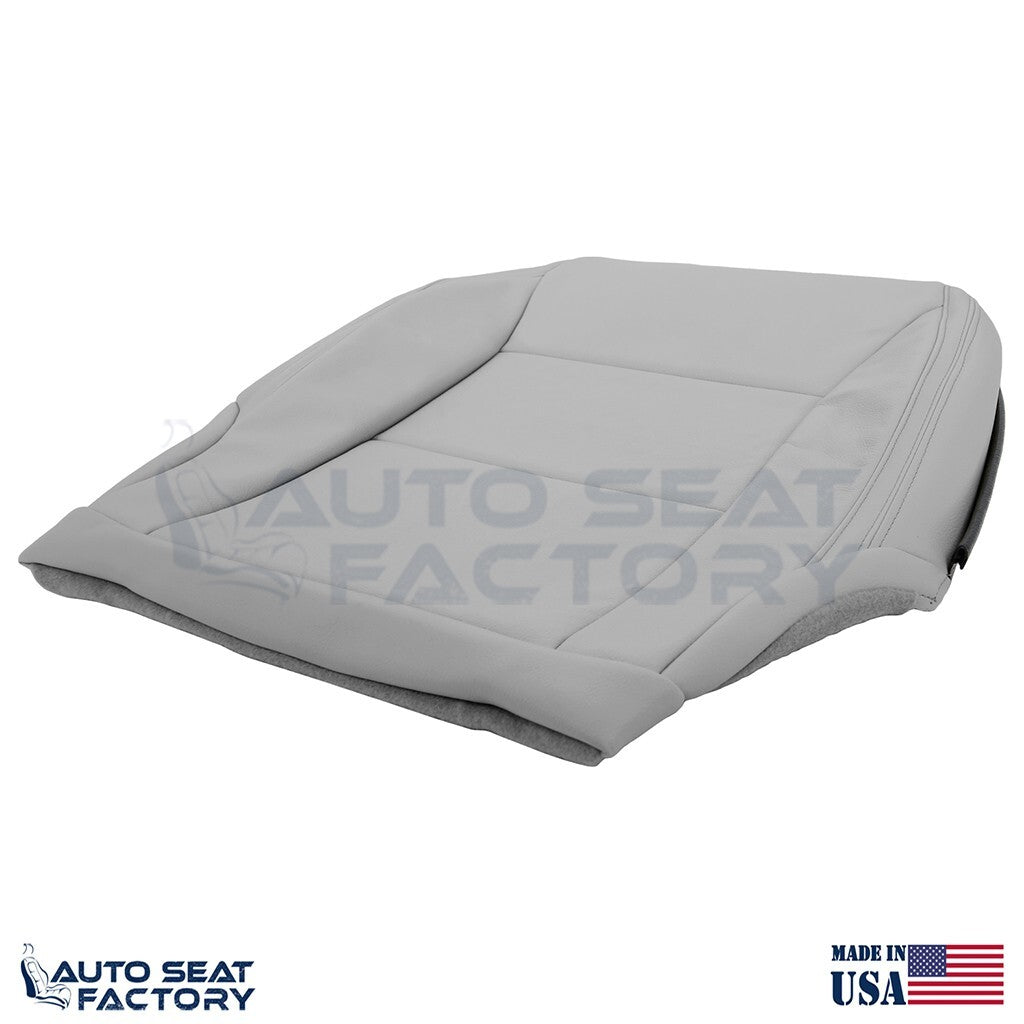 For 2014 2015 Mercedes Benz CLA 250 Left & Right Bottom Gray Vinyl Seat Covers - OEM-Style Replacement Seat Cover