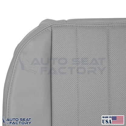 2003 - 2006 Fits Lincoln LS RIGHT Bottom Dove Leather Seat Cover, Perforated - OEM-Style Replacement Seat Cover