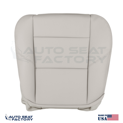 Fits 2007 - 2010 Volvo C70 Driver Side Top & Bottom Cream Vinyl Seat Covers - OEM-Style Replacement Seat Cover