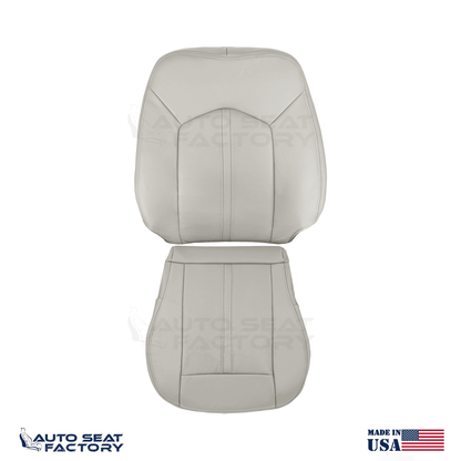 Replacement 2010 - 2016 Fits Cadillac SRX Shale Vinyl Seat Covers, Perforated - OEM-Style Replacement Seat Cover