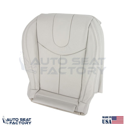 2009 - 2013 Fits Infiniti G37 CONVERTIBLE Bottom Gray Vinyl Seat Covers, Perf. - OEM-Style Replacement Seat Cover