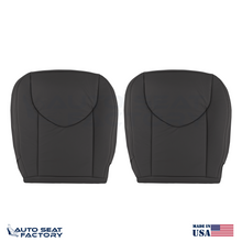2006 - 2012 Fits Toyota RAV4 Lower Left & Right Black Vinyl Seat Covers, Perf. - OEM-Style Replacement Seat Cover