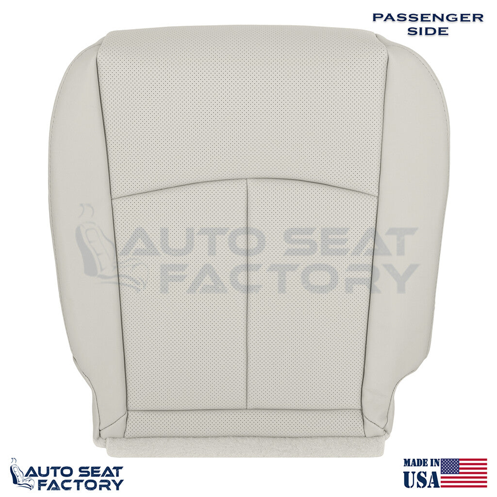 2014 - 2020 Fits Infiniti Q50 PASSENGER Bottom Vinyl Seat Cover, PERFORATED - OEM-Style Replacement Seat Cover