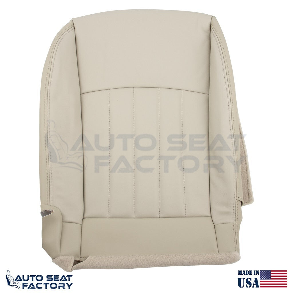 2014 - 2017 Fits Infiniti QX50 Front Driver Passenger Wheat Vinyl Seat Covers - OEM-Style Replacement Seat Cover