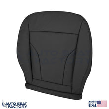 Replacement 2013 - 2017 Fits Audi Q5 PASSENGER Bottom Black Leather Seat Cover - OEM-Style Replacement Seat Cover