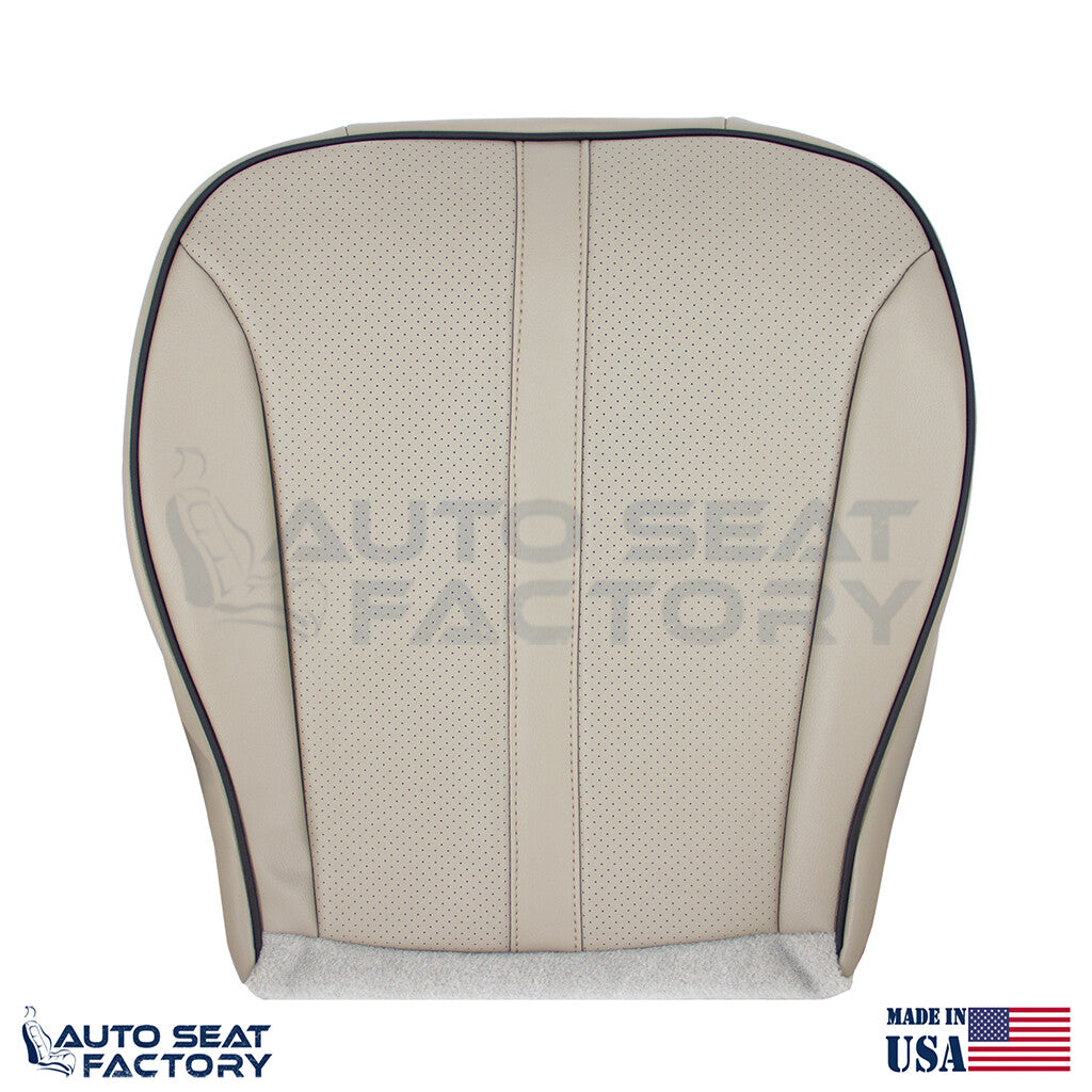 Replacement 2013 2014 2015 Fits Lincoln MKX Perforated Bottom Vinyl Seat Cover - OEM-Style Replacement Seat Cover