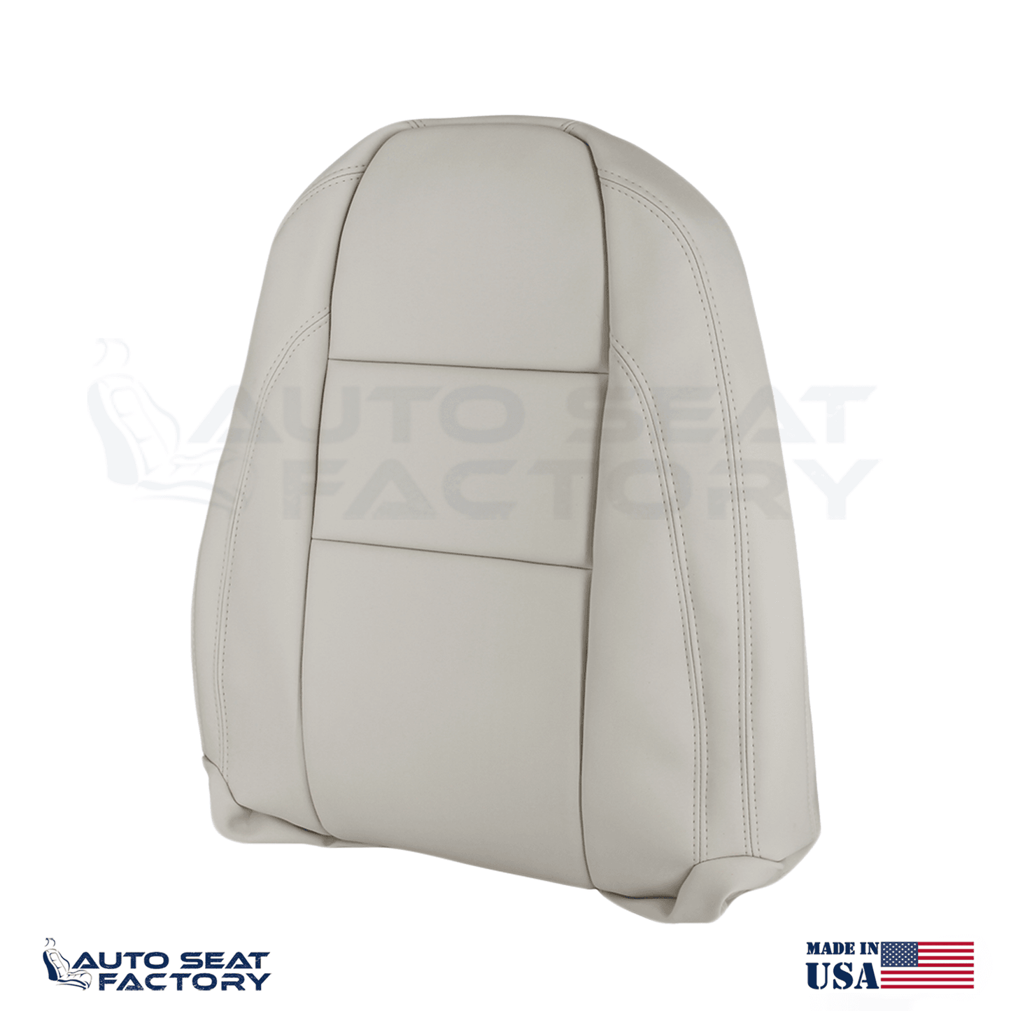 Replacement Fits 2007 - 2010 Volvo C70 PASSENGER Side Top Cream Vinyl Seat Cover - OEM-Style Replacement Seat Cover