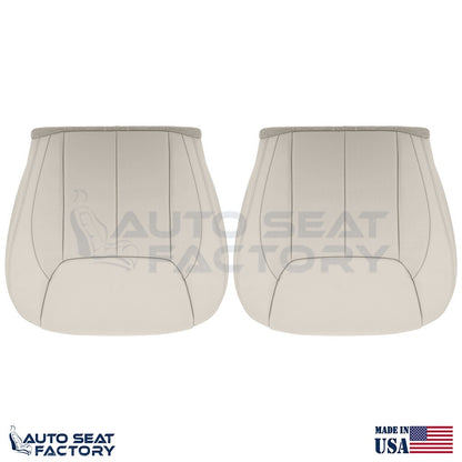Fits 2006 - 2011 Cadillac DTS LEFT & RIGHT Bottom Shale Vinyl Seat Covers, Perf. - OEM-Style Replacement Seat Cover