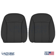 Fits 2010 - 2013 Buick LaCrosse Left & Right Top Blk Leather Seat Covers, Perf. - OEM-Style Replacement Seat Cover