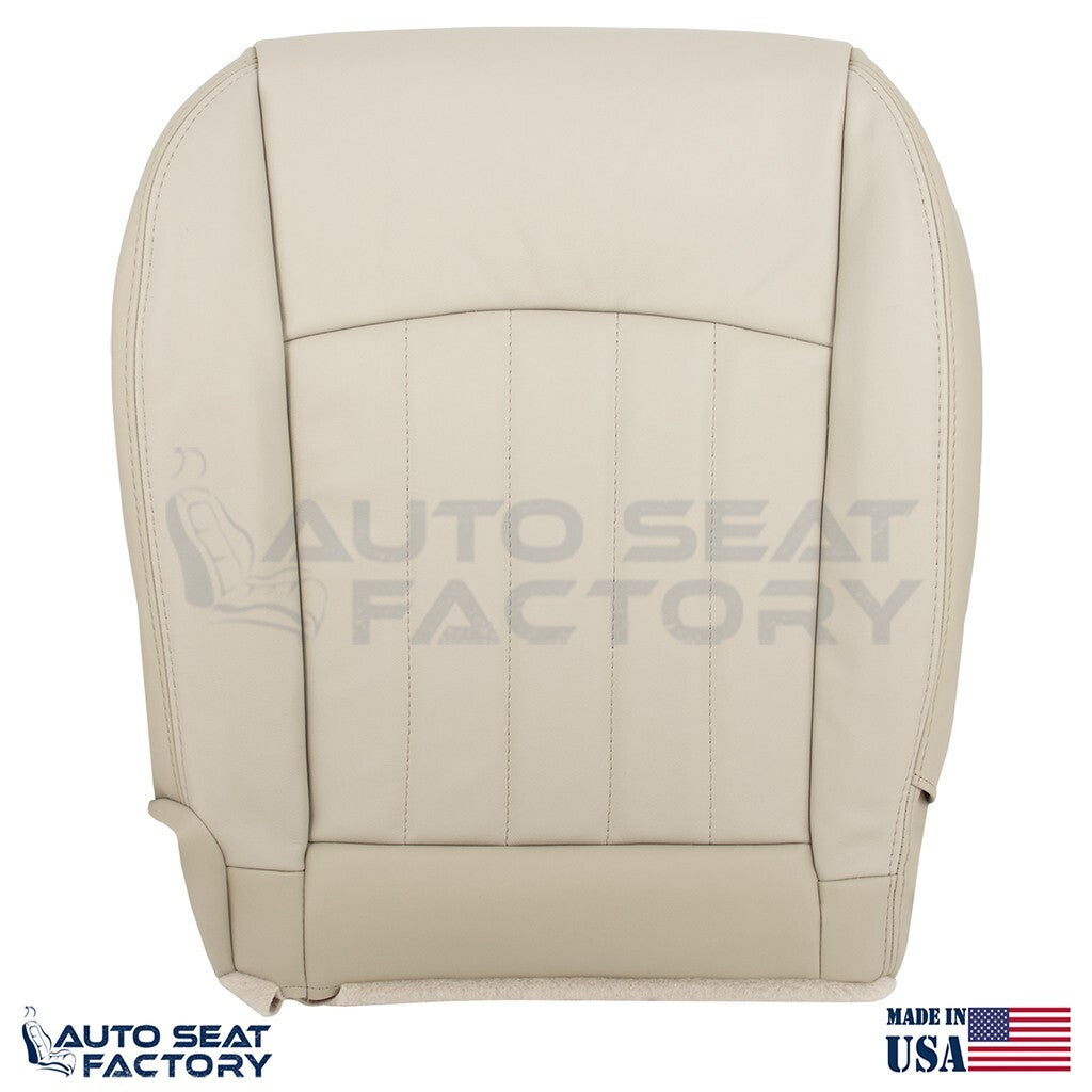 2014 -2017 Fits Infiniti QX50 Driver Passenger Bottom Wheat Leather Seat Covers - OEM-Style Replacement Seat Cover