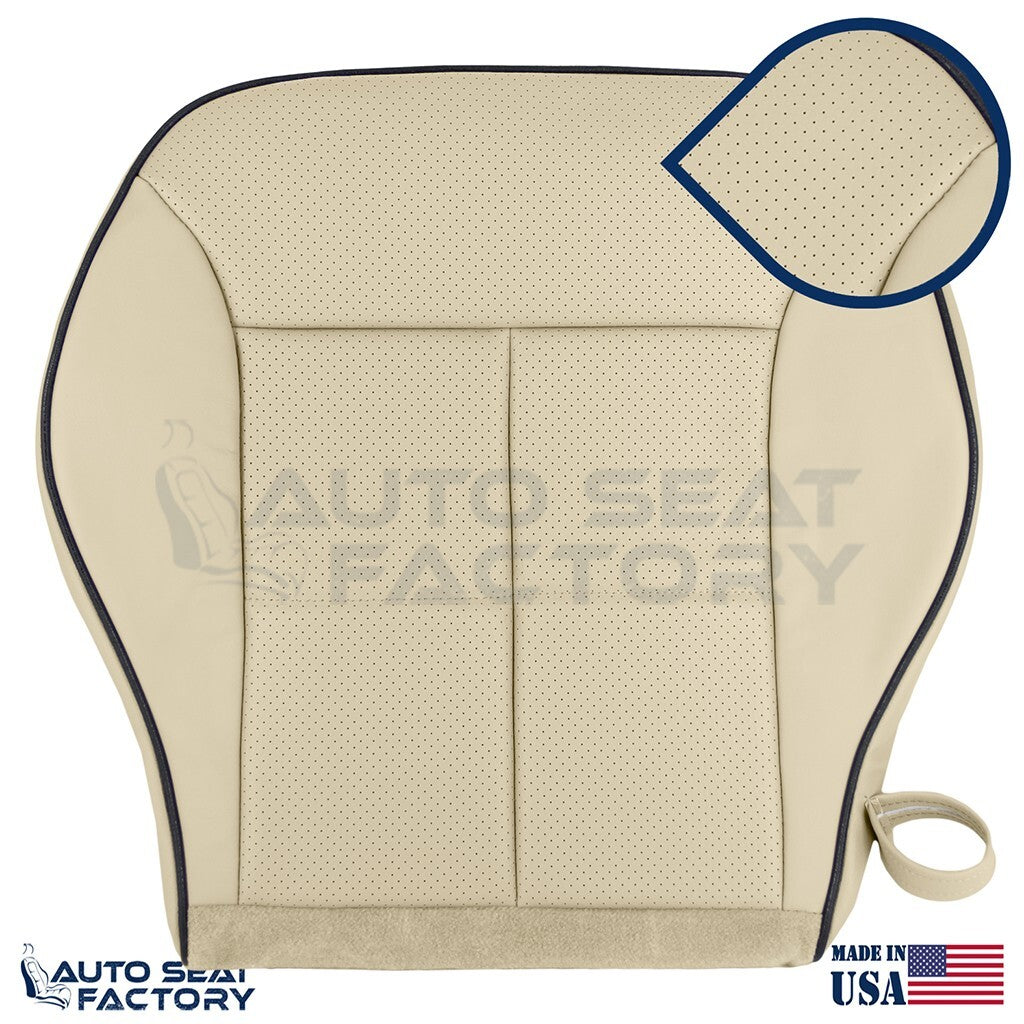 Fits 2007 - 2010 Lincoln MKX Cashmere Vinyl Seat Covers w/ Piping, Perforated - OEM-Style Replacement Seat Cover