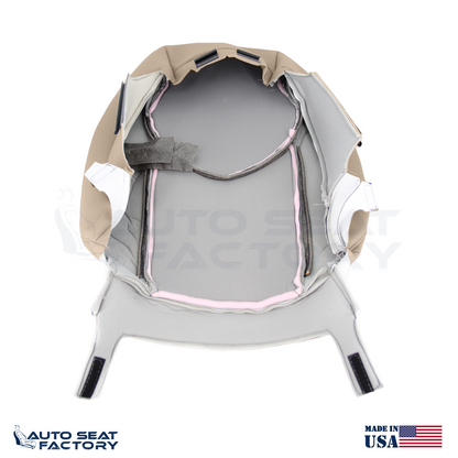 2009 - 2012 Fits Toyota RAV4 LEFT & RIGHT Beige Vinyl Seat Covers, Perforated - OEM-Style Replacement Seat Cover