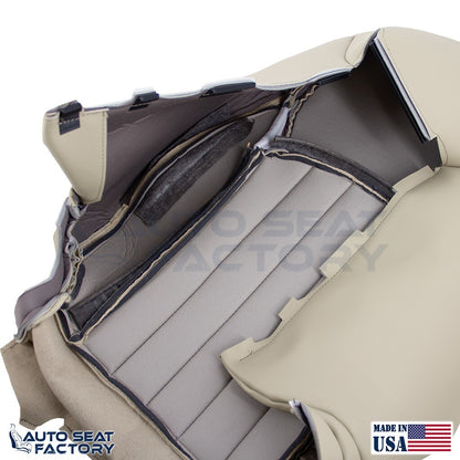 2014 - 2017 Fits Infiniti QX50 PASSENGER Side Top Wheat Vinyl Seat Cover - OEM-Style Replacement Seat Cover