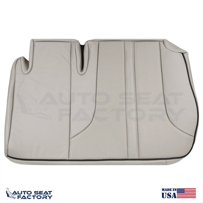 Fits 2011 - 2015 Lincoln MKX REAR Perforated Bottom Synthetic Leather Seat Cover - OEM-Style Replacement Seat Cover