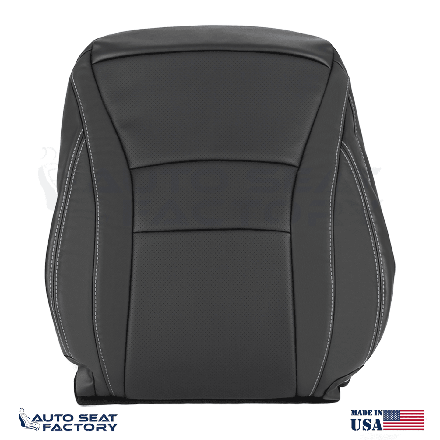 2013 - 2017 For Honda Accord EX LX Vinyl Driver Top Seat Cover Perforated - OEM-Style Replacement Seat Cover