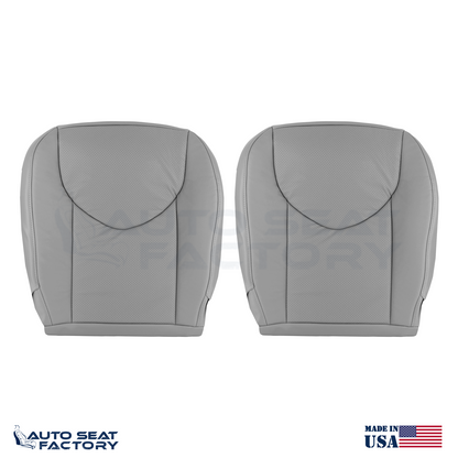 2006 -2012 Fits Toyota RAV4 Front Left Right Ash Gray Vinyl Seat Covers, Perf. - OEM-Style Replacement Seat Cover